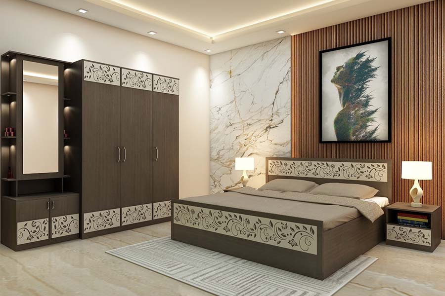 Bedroom Furniture Set price in Ahmedabad