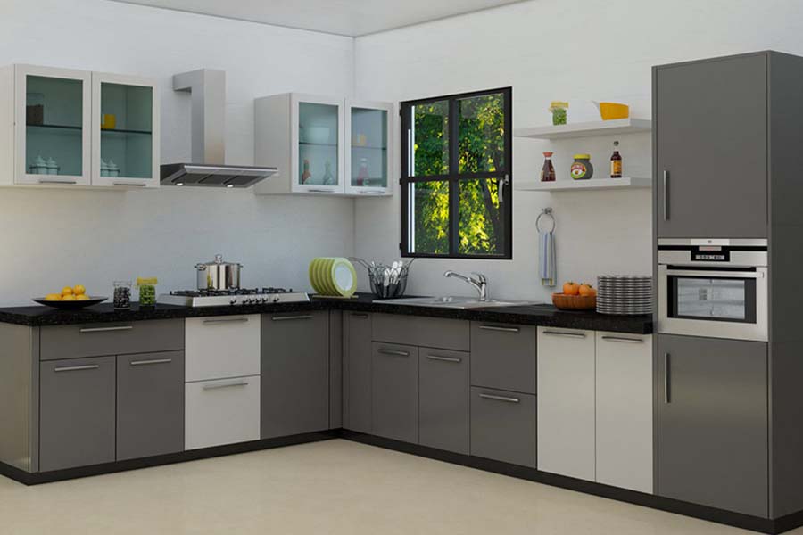 Space-Saving Modular Kitchen Ahmedabad