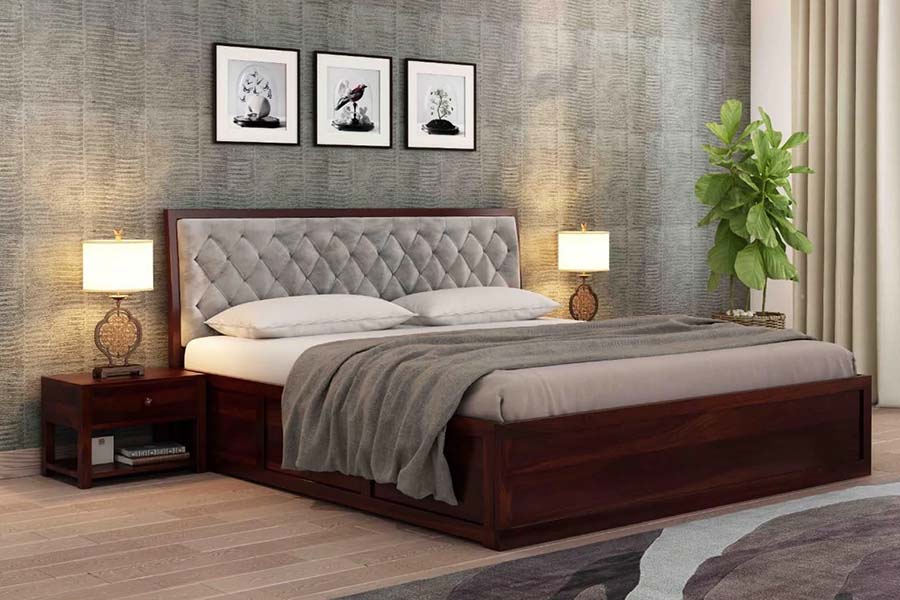 Wooden Double Bed Manufacturer in Ahmedabad