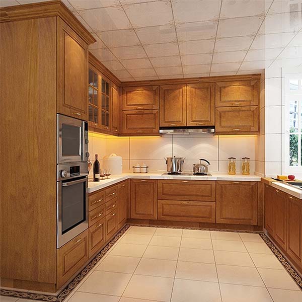 Wooden modular kitchen